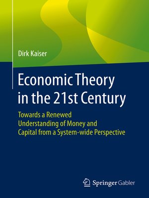 cover image of Economic Theory in the 21st Century